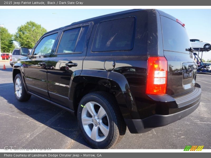 Black / Dark Slate Gray 2015 Jeep Patriot Latitude