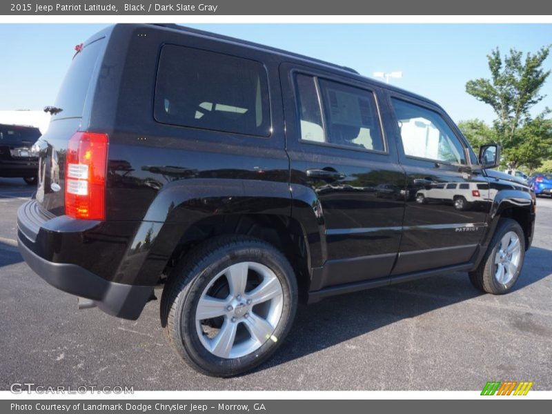 Black / Dark Slate Gray 2015 Jeep Patriot Latitude