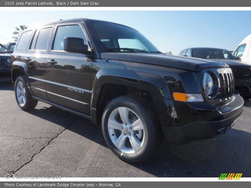 Black / Dark Slate Gray 2015 Jeep Patriot Latitude