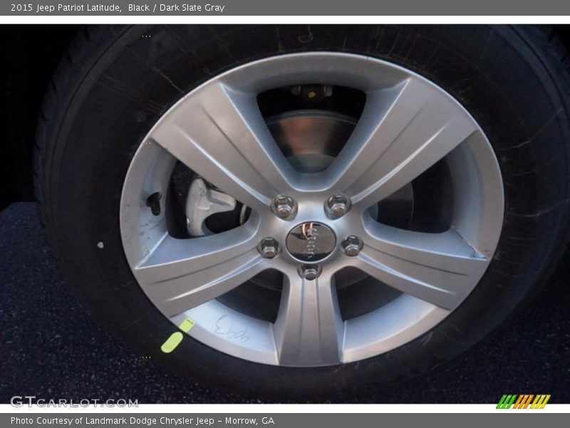 Black / Dark Slate Gray 2015 Jeep Patriot Latitude