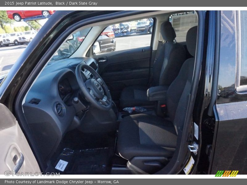 Black / Dark Slate Gray 2015 Jeep Patriot Latitude