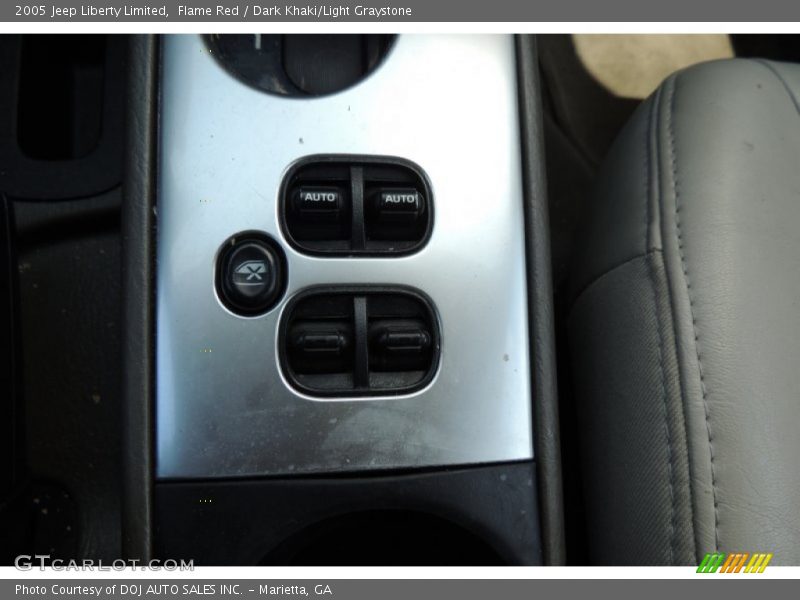 Flame Red / Dark Khaki/Light Graystone 2005 Jeep Liberty Limited