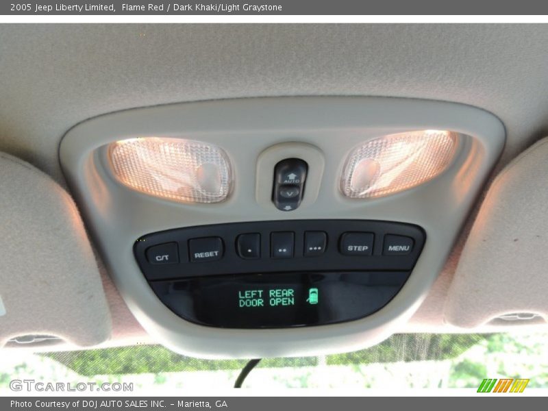 Flame Red / Dark Khaki/Light Graystone 2005 Jeep Liberty Limited