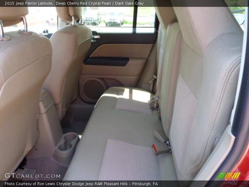 Deep Cherry Red Crystal Pearl / Dark Slate Gray 2015 Jeep Patriot Latitude