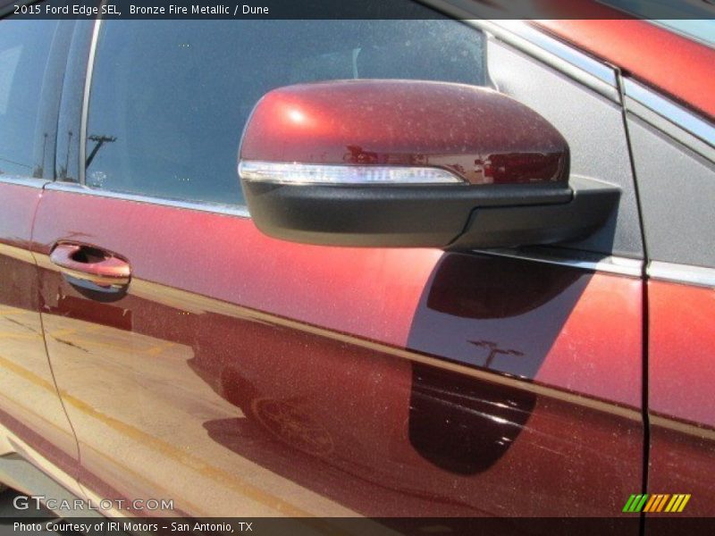 Bronze Fire Metallic / Dune 2015 Ford Edge SEL