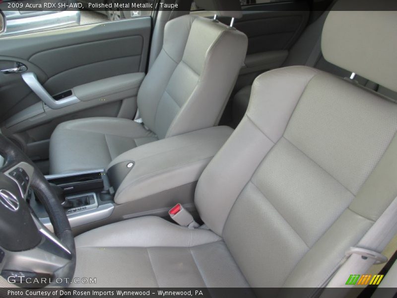 Polished Metal Metallic / Taupe 2009 Acura RDX SH-AWD