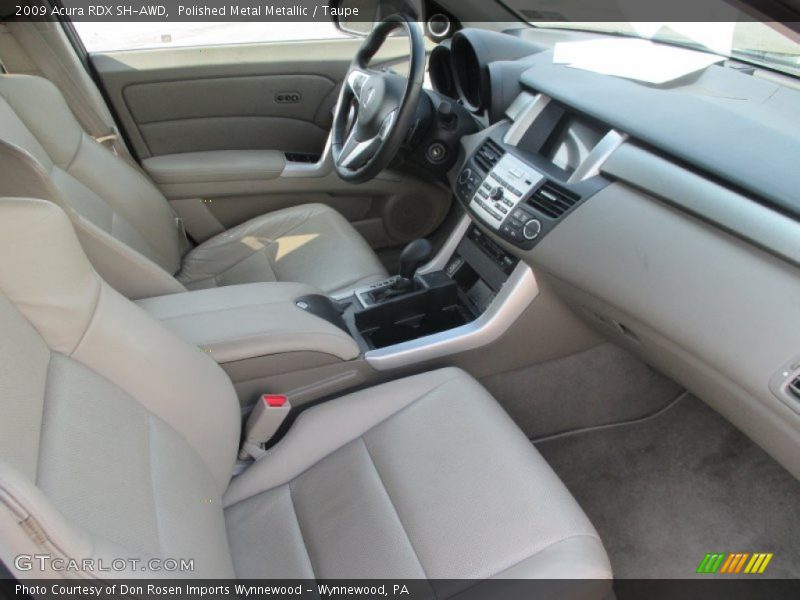 Polished Metal Metallic / Taupe 2009 Acura RDX SH-AWD