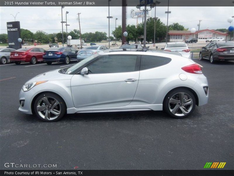 Ironman Silver / Black 2015 Hyundai Veloster Turbo