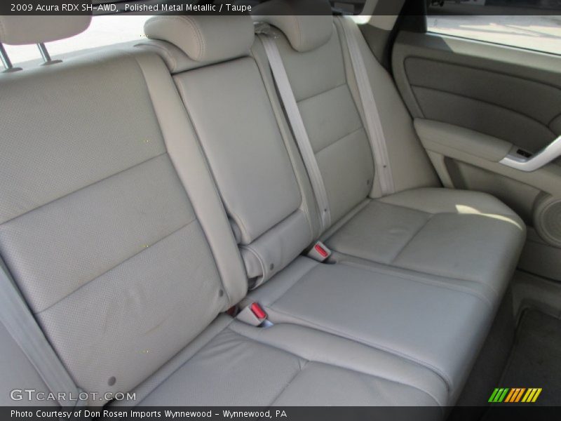 Polished Metal Metallic / Taupe 2009 Acura RDX SH-AWD
