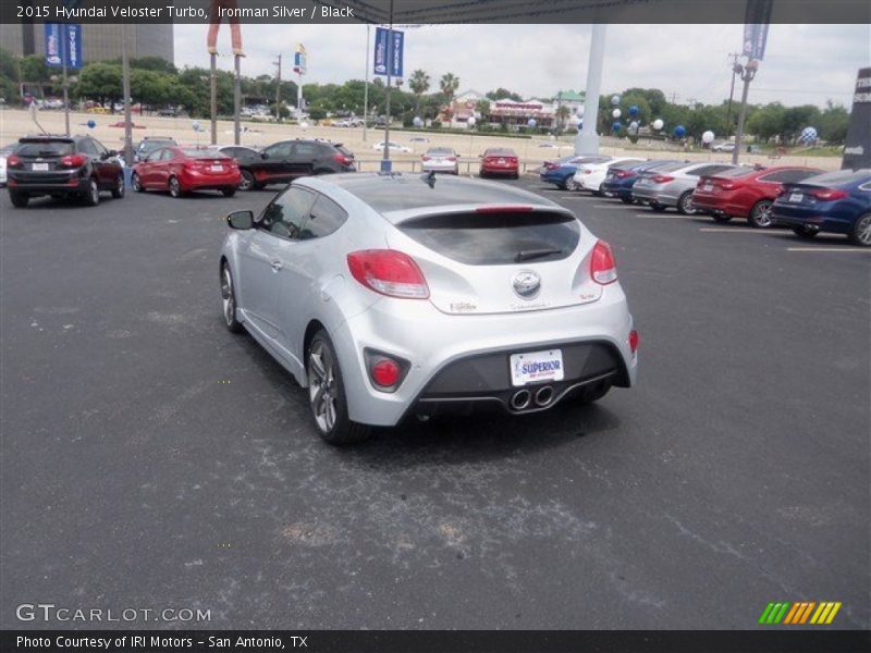 Ironman Silver / Black 2015 Hyundai Veloster Turbo