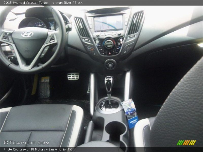 Ironman Silver / Black 2015 Hyundai Veloster Turbo