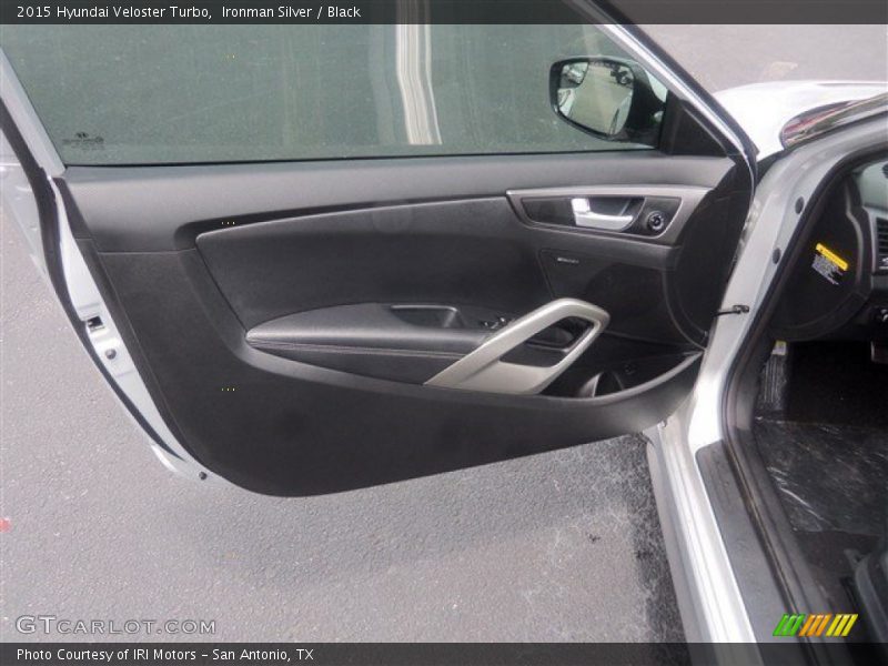 Ironman Silver / Black 2015 Hyundai Veloster Turbo