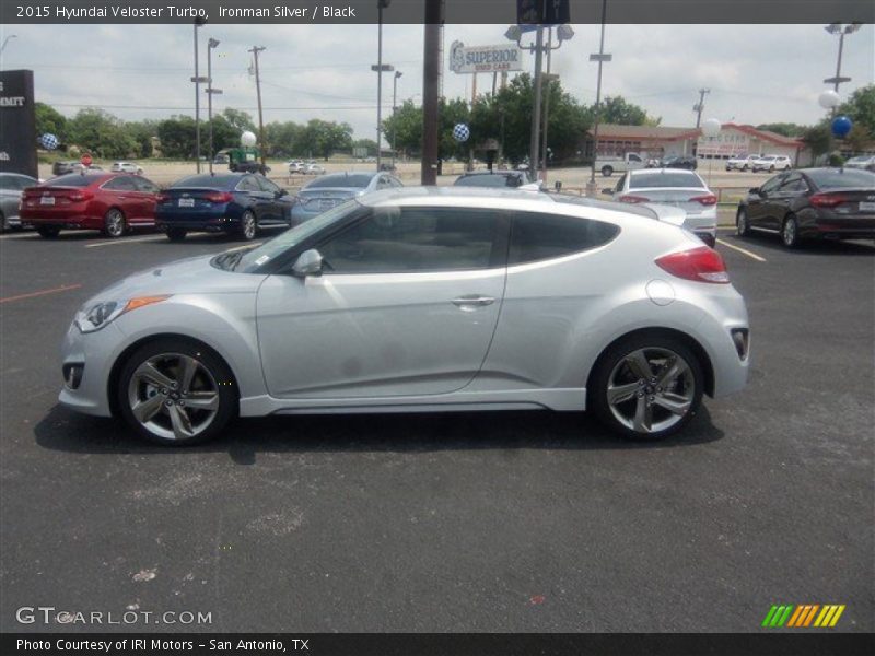 Ironman Silver / Black 2015 Hyundai Veloster Turbo