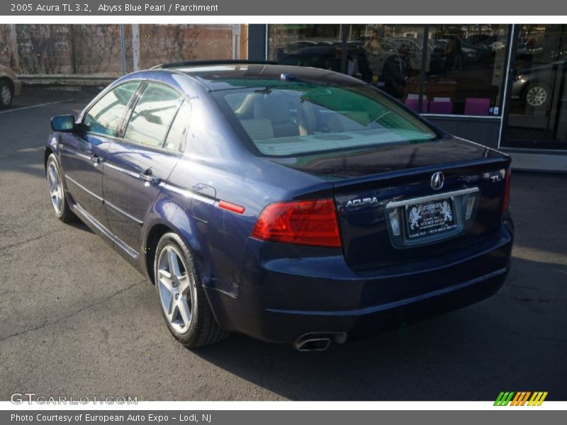 Abyss Blue Pearl / Parchment 2005 Acura TL 3.2