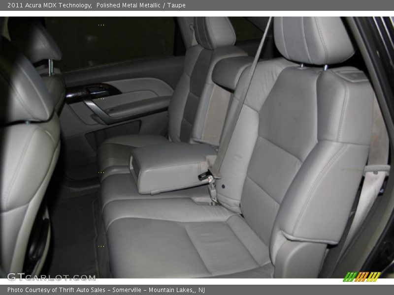 Polished Metal Metallic / Taupe 2011 Acura MDX Technology