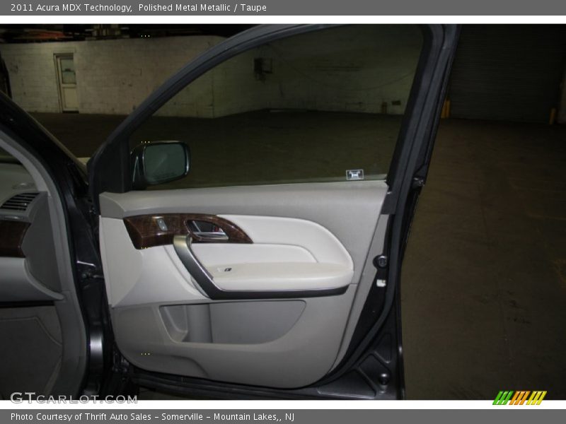 Polished Metal Metallic / Taupe 2011 Acura MDX Technology