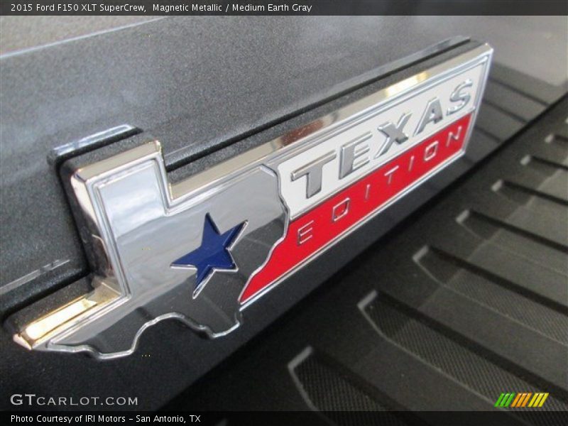 Magnetic Metallic / Medium Earth Gray 2015 Ford F150 XLT SuperCrew