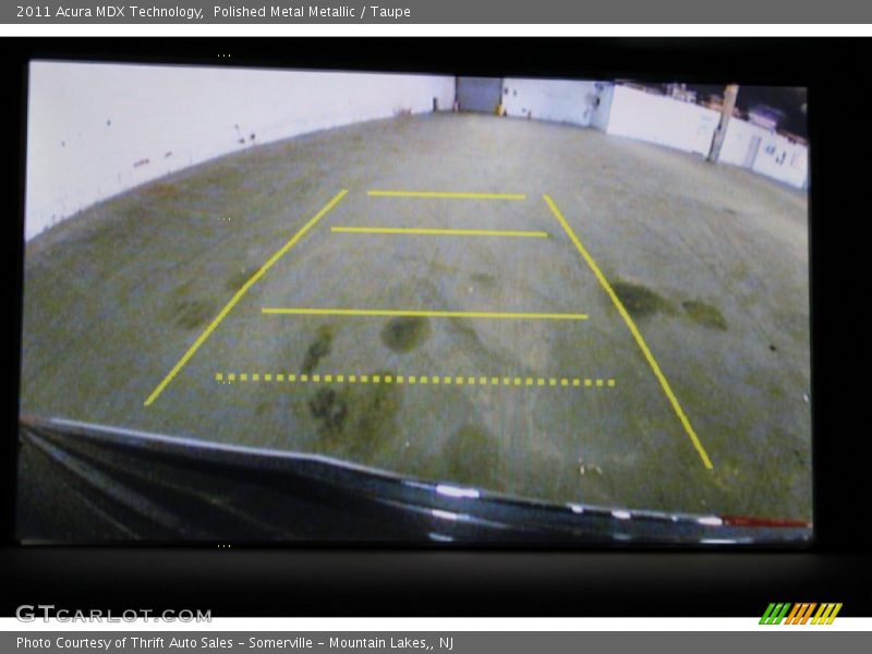Polished Metal Metallic / Taupe 2011 Acura MDX Technology