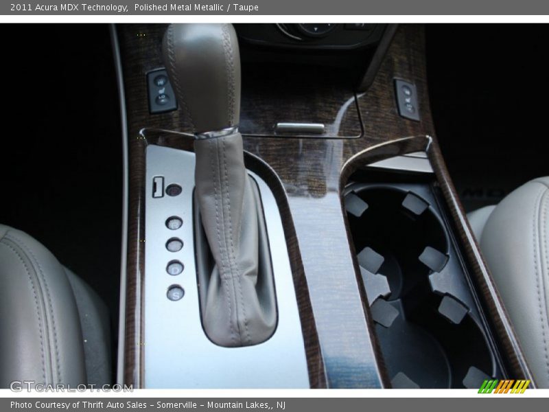 Polished Metal Metallic / Taupe 2011 Acura MDX Technology