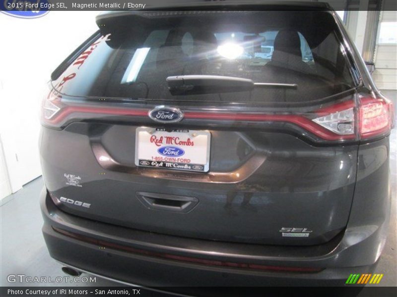 Magnetic Metallic / Ebony 2015 Ford Edge SEL