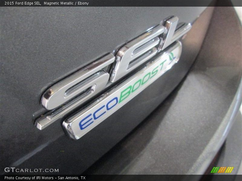 Magnetic Metallic / Ebony 2015 Ford Edge SEL