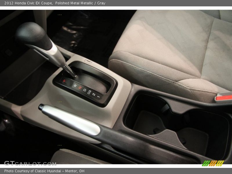 Polished Metal Metallic / Gray 2012 Honda Civic EX Coupe