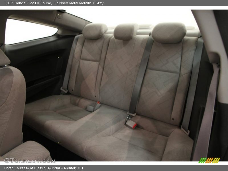 Polished Metal Metallic / Gray 2012 Honda Civic EX Coupe
