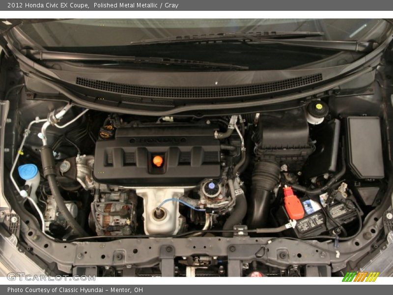 Polished Metal Metallic / Gray 2012 Honda Civic EX Coupe