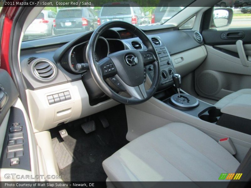Copper Red / Sand 2011 Mazda CX-7 i Sport