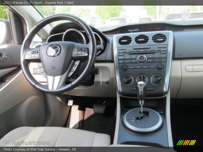 Copper Red / Sand 2011 Mazda CX-7 i Sport