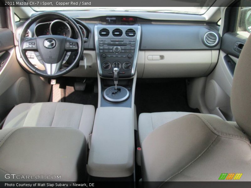 Copper Red / Sand 2011 Mazda CX-7 i Sport