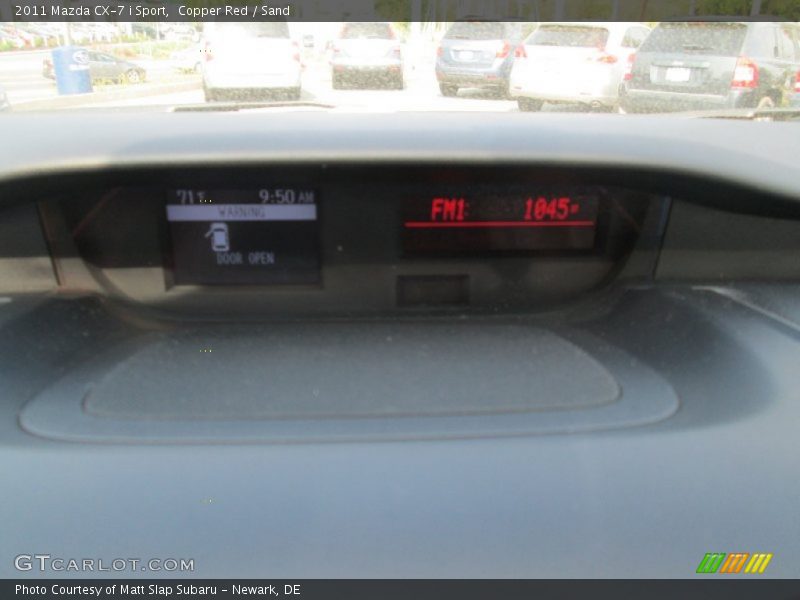 Copper Red / Sand 2011 Mazda CX-7 i Sport