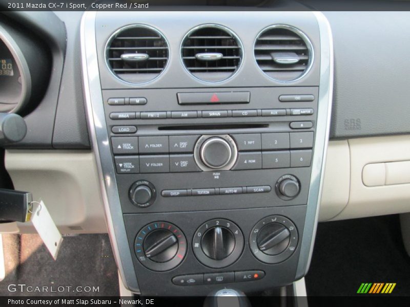 Copper Red / Sand 2011 Mazda CX-7 i Sport