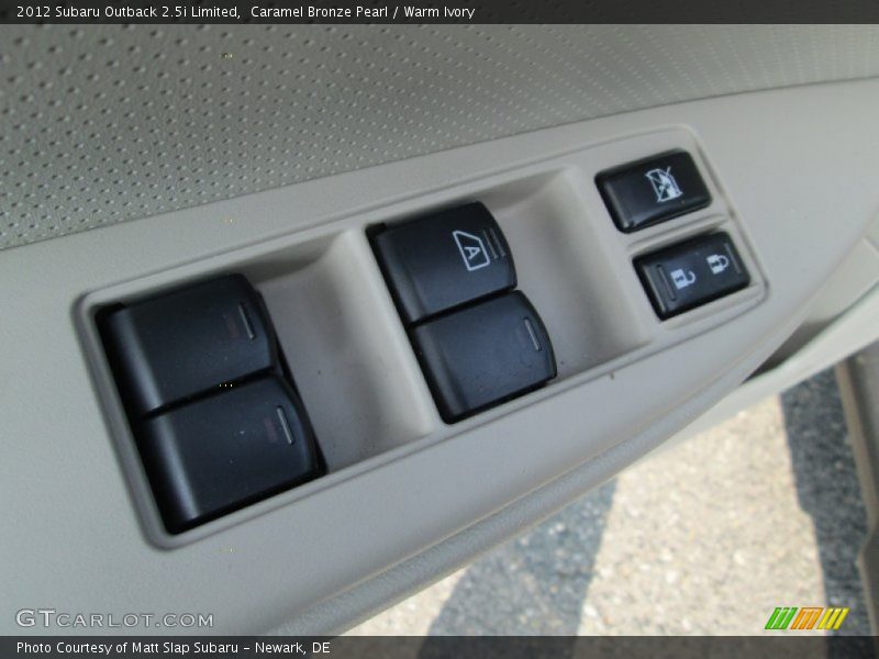 Caramel Bronze Pearl / Warm Ivory 2012 Subaru Outback 2.5i Limited