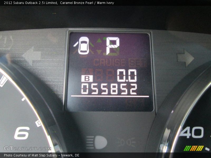 Caramel Bronze Pearl / Warm Ivory 2012 Subaru Outback 2.5i Limited
