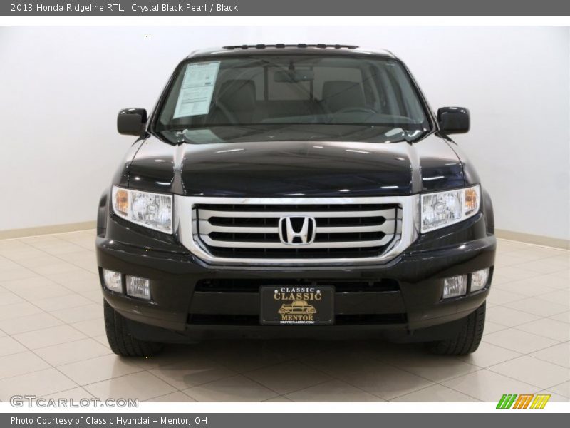 Crystal Black Pearl / Black 2013 Honda Ridgeline RTL