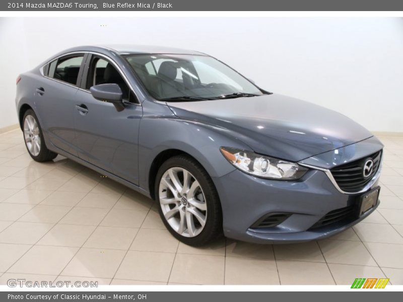 Blue Reflex Mica / Black 2014 Mazda MAZDA6 Touring