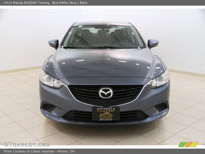 Blue Reflex Mica / Black 2014 Mazda MAZDA6 Touring
