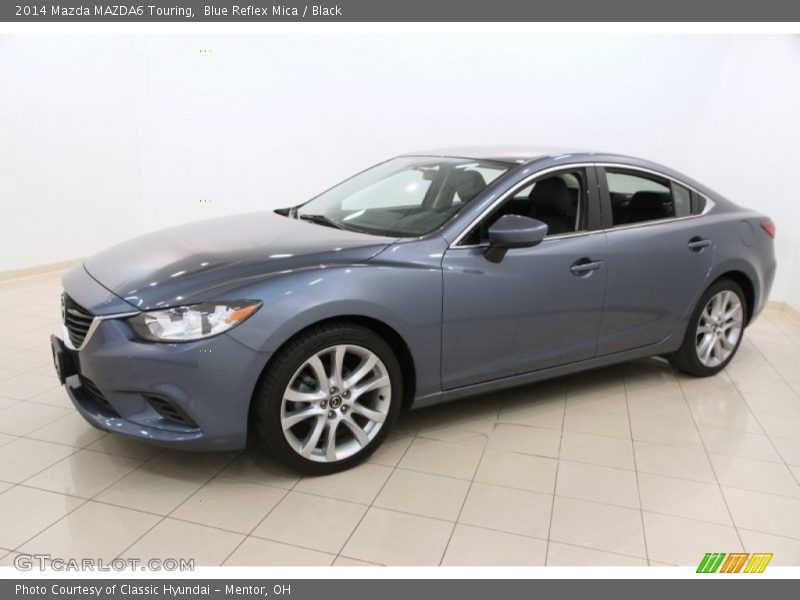 Blue Reflex Mica / Black 2014 Mazda MAZDA6 Touring