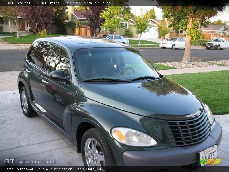 Shale Green Metallic / Taupe 2001 Chrysler PT Cruiser Limited