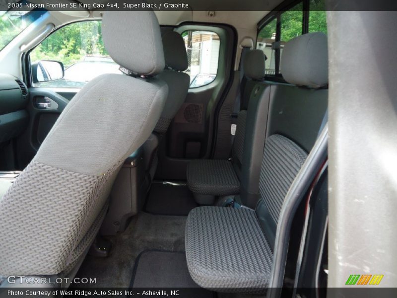 Super Black / Graphite 2005 Nissan Frontier SE King Cab 4x4