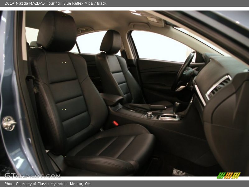 Blue Reflex Mica / Black 2014 Mazda MAZDA6 Touring