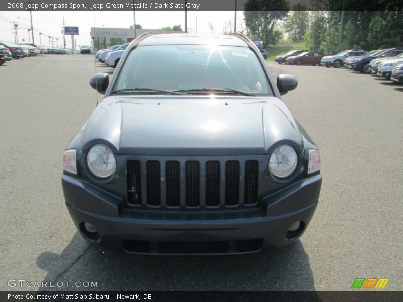 Jeep Green Metallic / Dark Slate Gray 2008 Jeep Compass Sport