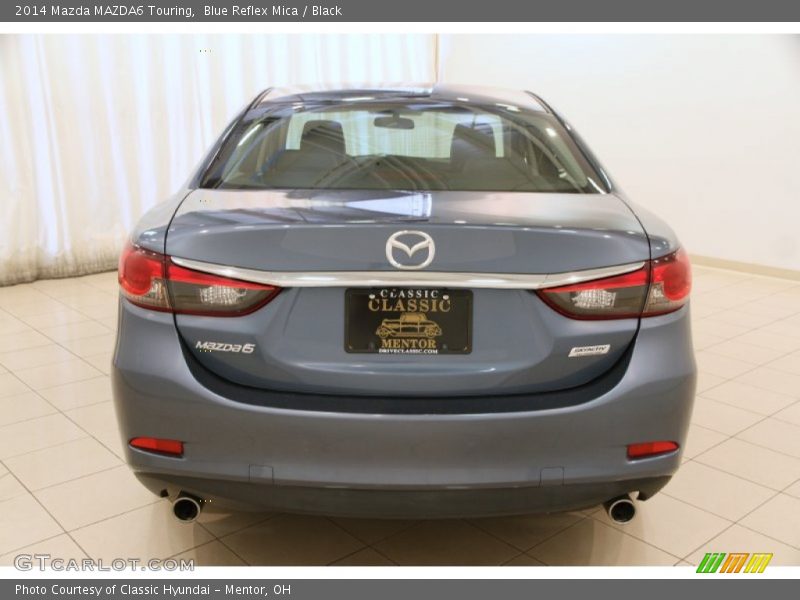 Blue Reflex Mica / Black 2014 Mazda MAZDA6 Touring