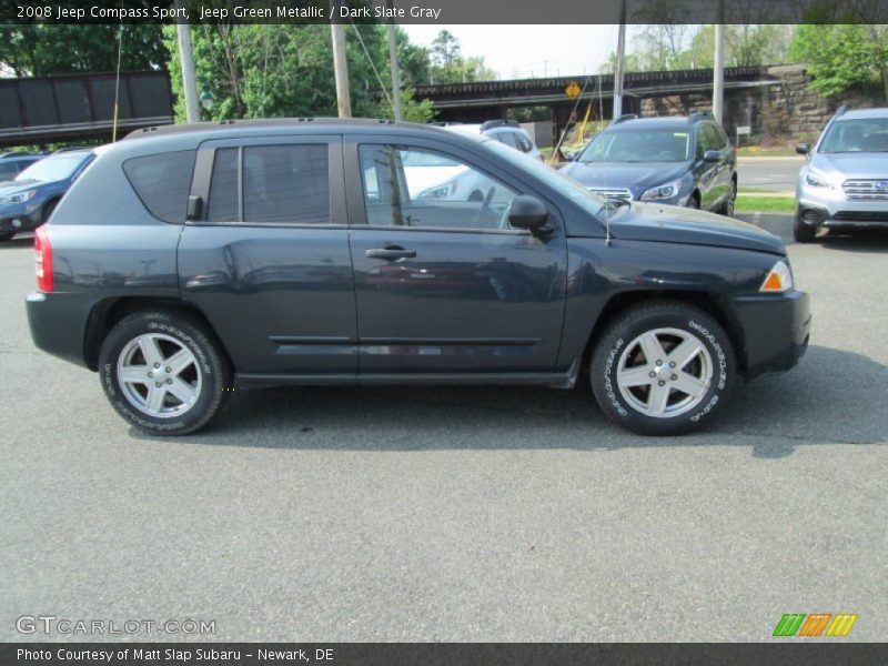 Jeep Green Metallic / Dark Slate Gray 2008 Jeep Compass Sport