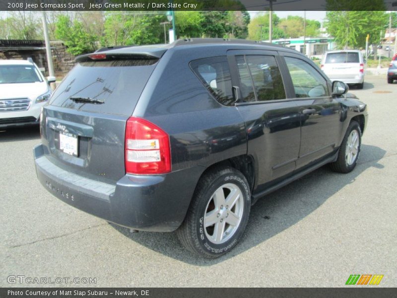 Jeep Green Metallic / Dark Slate Gray 2008 Jeep Compass Sport