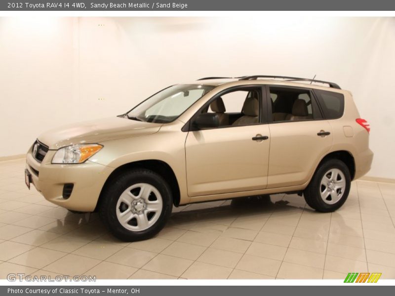 Sandy Beach Metallic / Sand Beige 2012 Toyota RAV4 I4 4WD