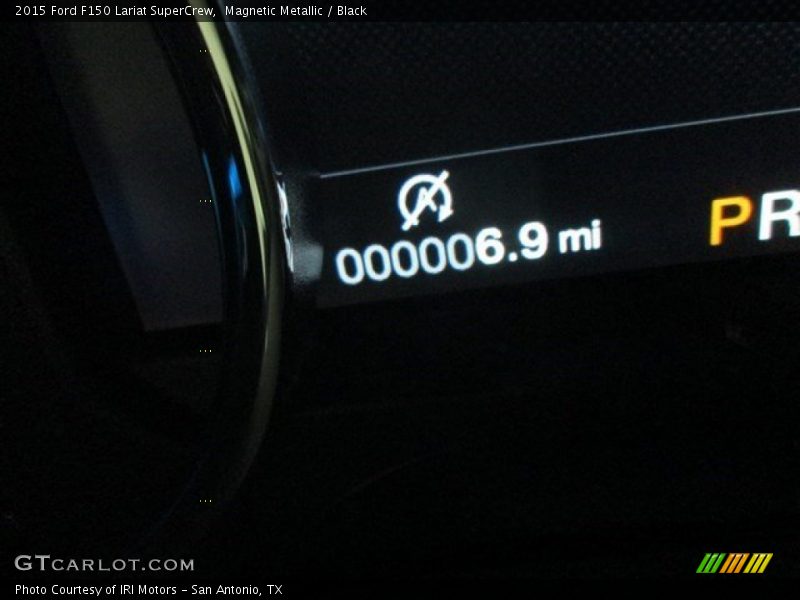 Magnetic Metallic / Black 2015 Ford F150 Lariat SuperCrew