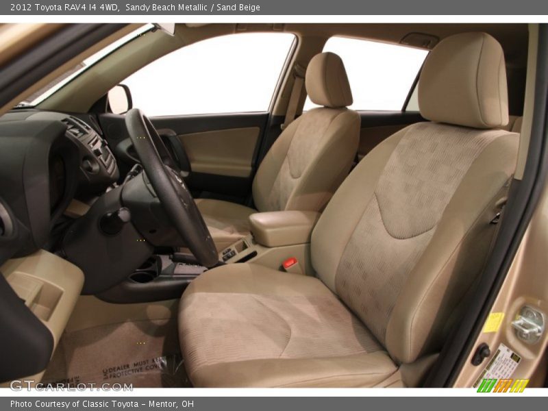 Sandy Beach Metallic / Sand Beige 2012 Toyota RAV4 I4 4WD