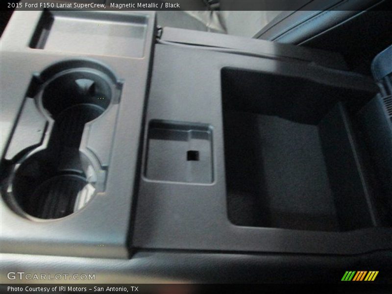Magnetic Metallic / Black 2015 Ford F150 Lariat SuperCrew